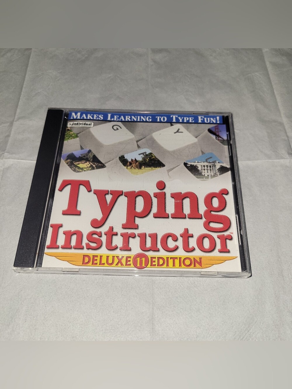 Vintage Typing Instructor Deluxe 11 Edition CD-ROM Jewel Case PC